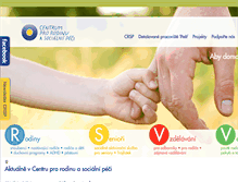 Tablet Screenshot of crsp.cz